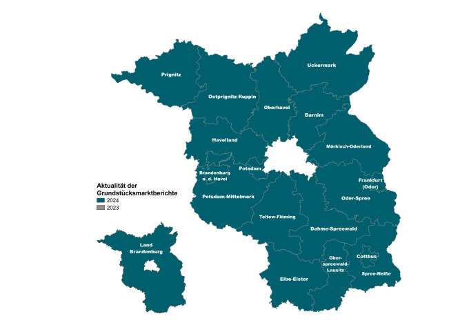 Aktualität der Grundstücksmarktberichte