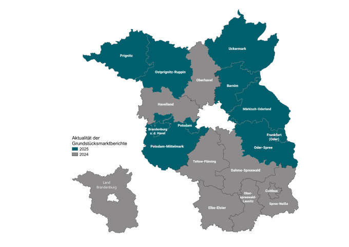 Aktualität der Grundstücksmarktberichte