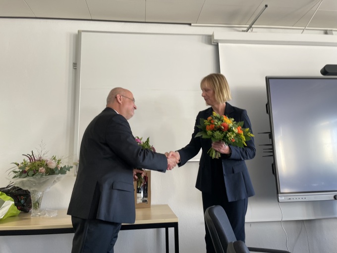 Bild der Verabschiedung Frau Ehlers